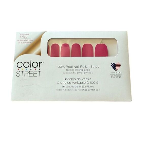 Color Street Other - Color Street Are You Madriding Me Red Nail Polish Strips